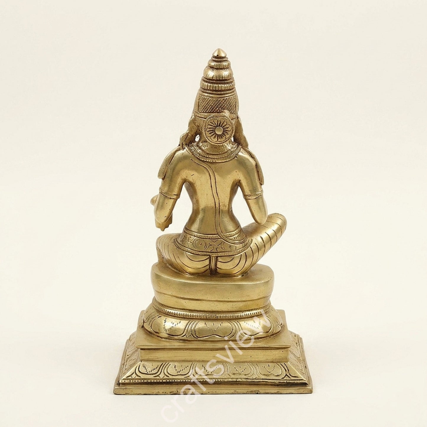 Brass Goddess Parvati Statue