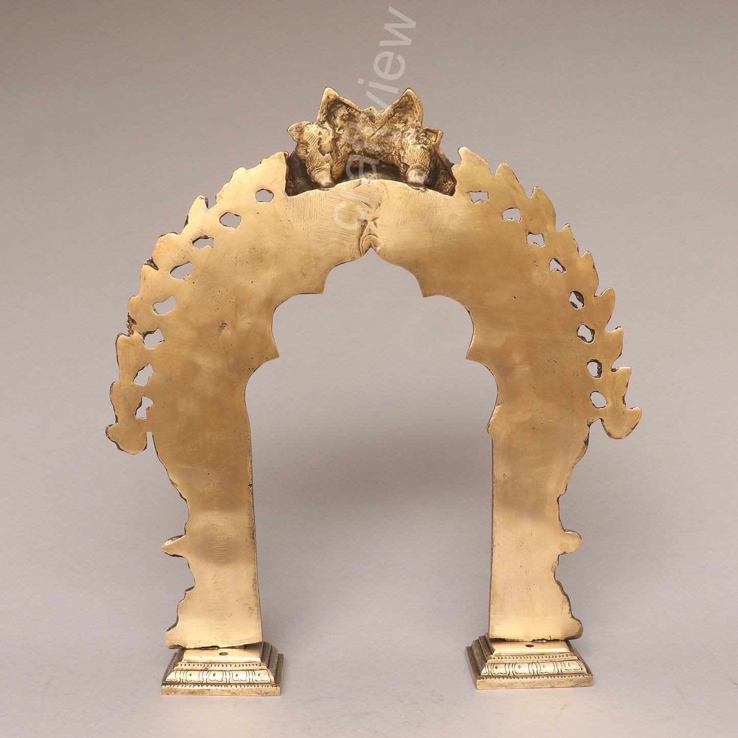 Brass Vintage Singhashan Prabhavali Frame