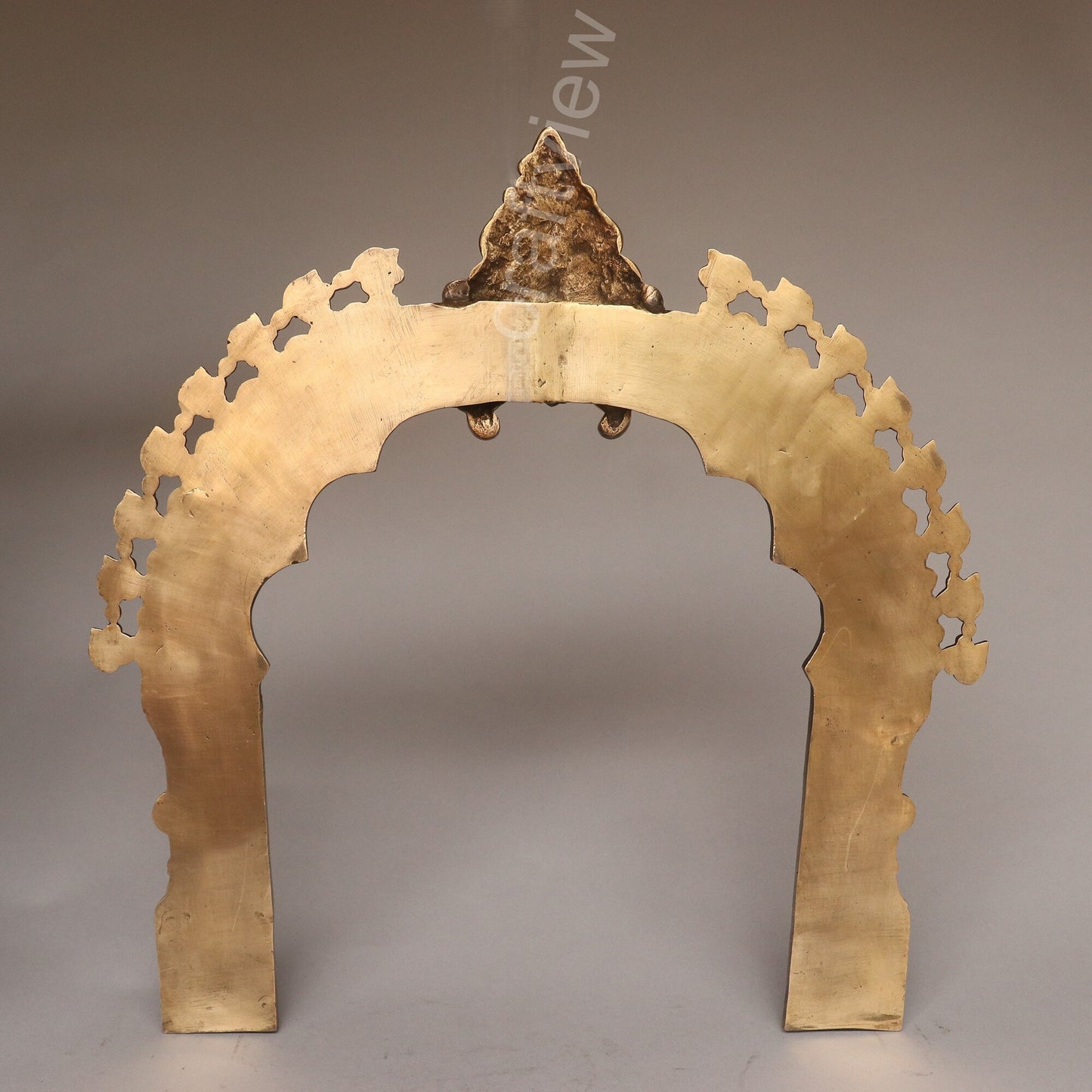 Brass Prabhavali Frame Black Shade