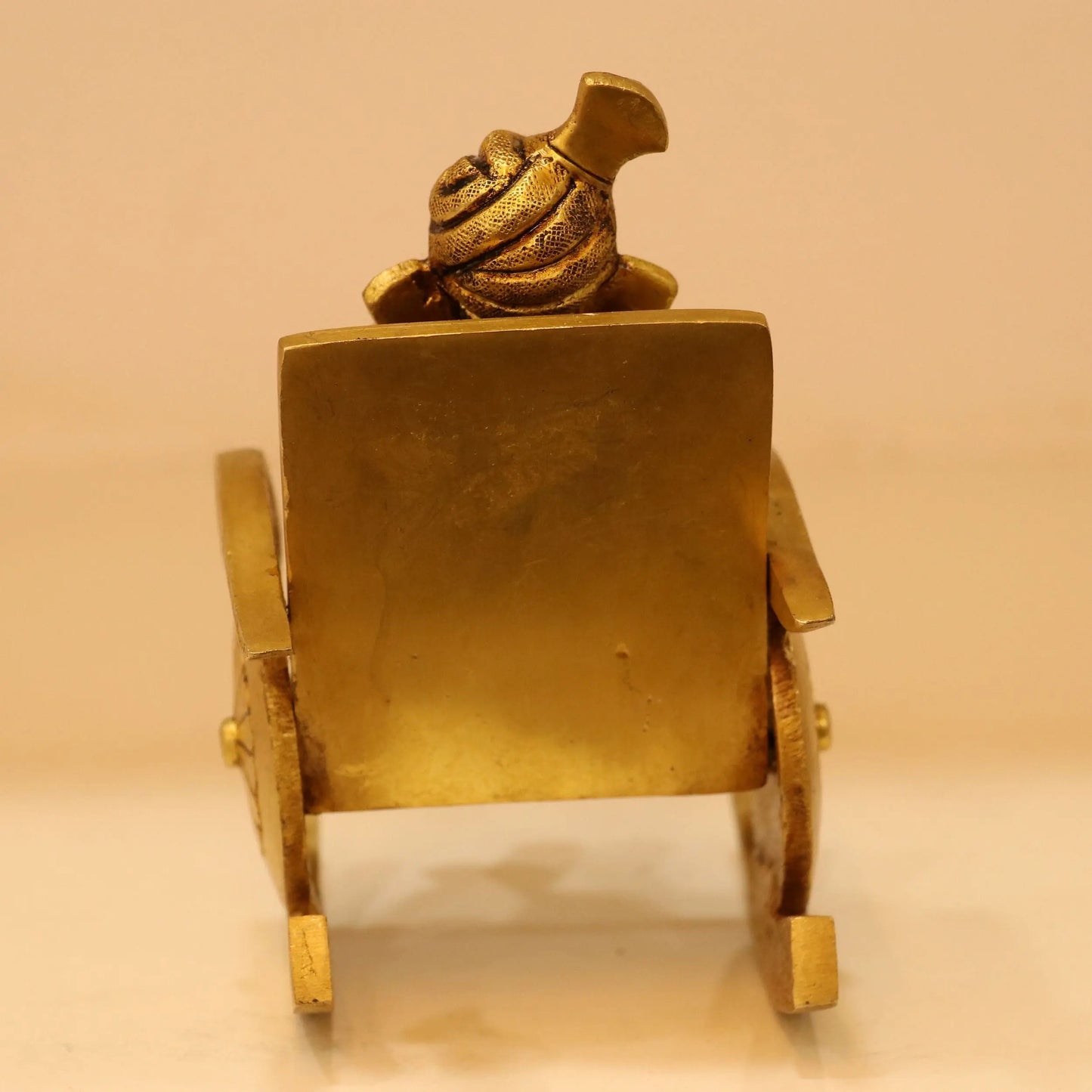 5.5" Superfine Brass Rocking Ganesh Idols Craftsview