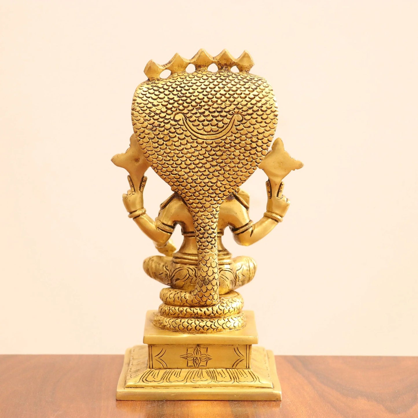 Superfine Brass Small Vishnu Idol craftsview