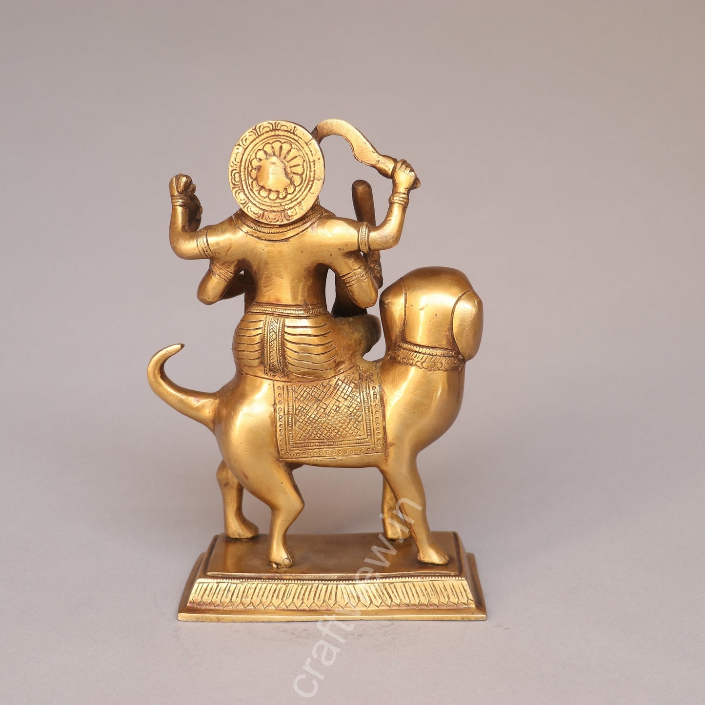 brass idol of Kaal Bhairava