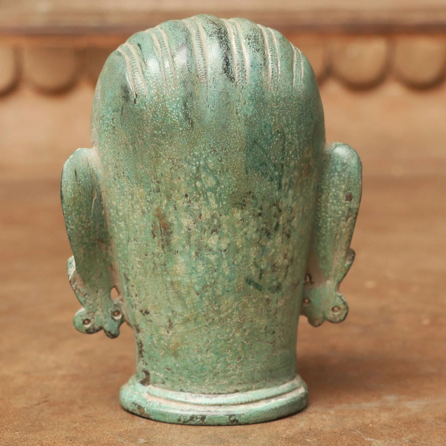 7" Brass Shiva Mukhlingam Table Décor Craftsview