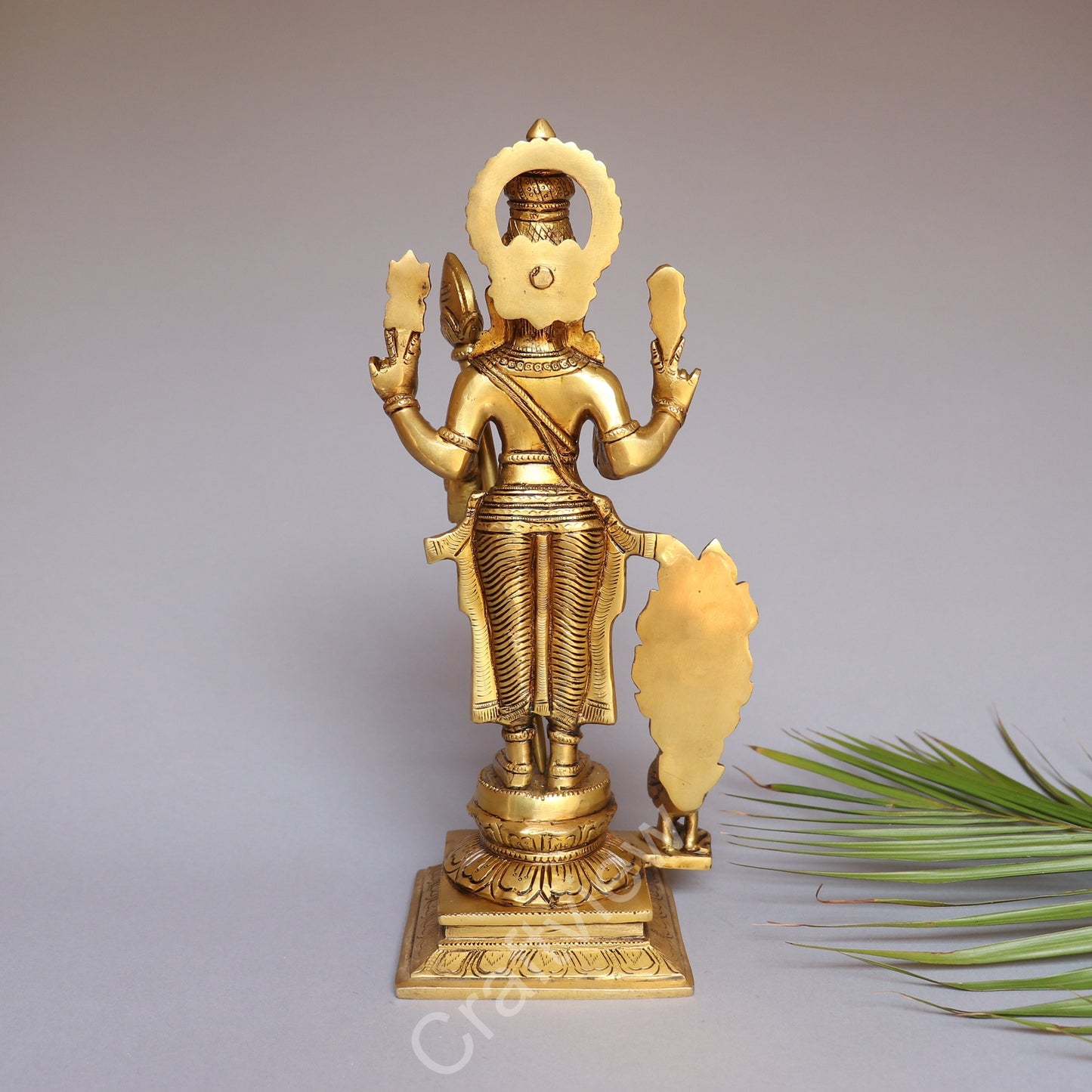 Brass Lord Murgan Kartikeya Statue