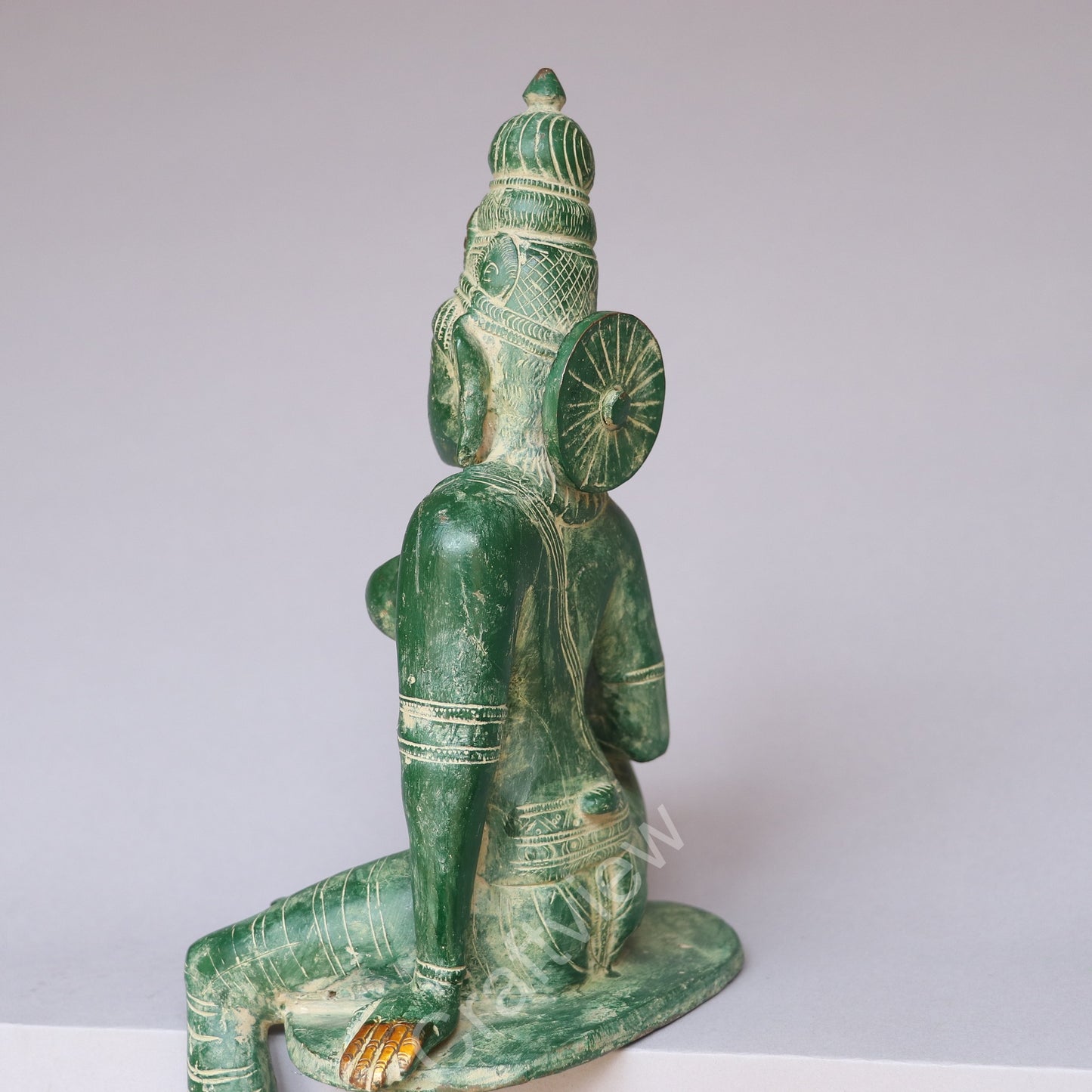 Brass Goddess Parvati Idol