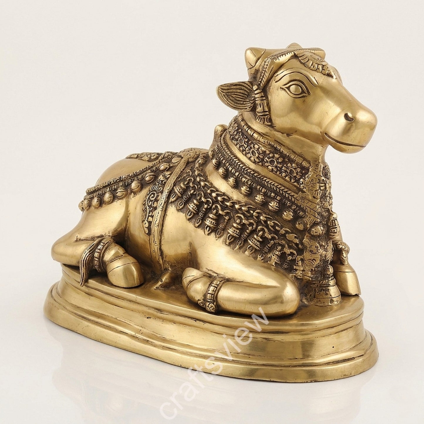 Nandi Sculpture Waiting Meditation of Shiva