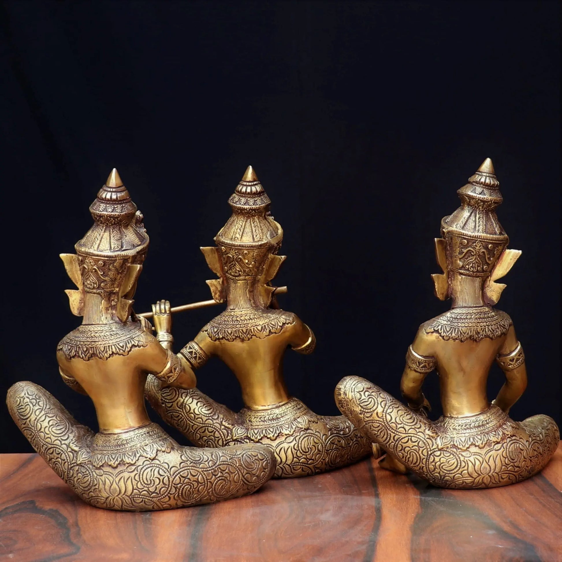 explore the hand picked collection of brass statues and décor