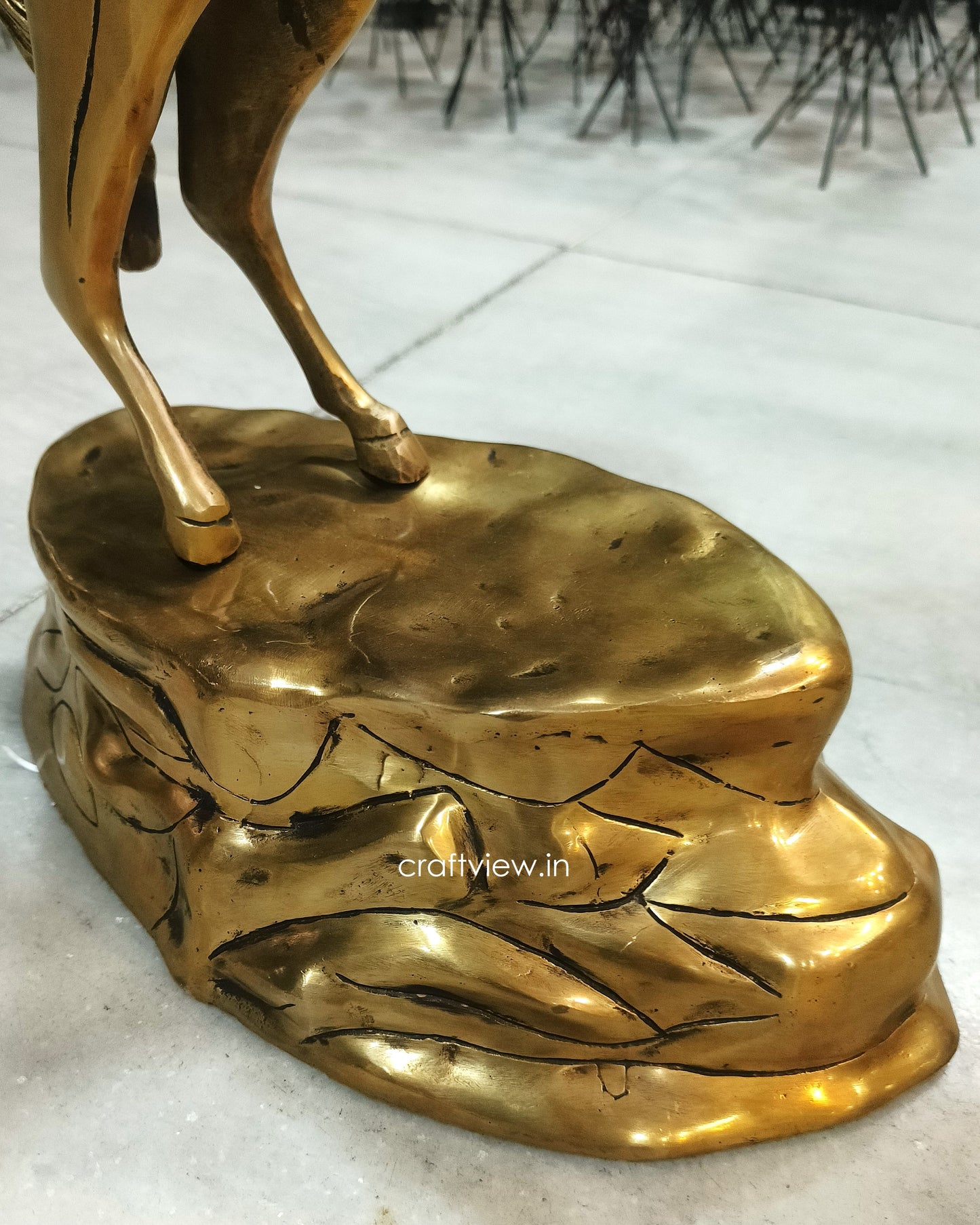 Chatrapati Sivaji Maharaj Brass Décor Idol