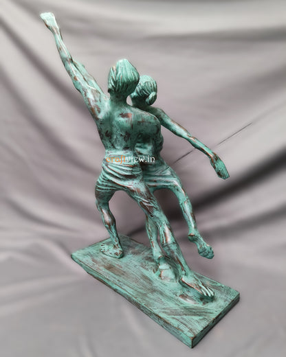 Grace in Motion: The Charm of Dance Couple Décor Idols 16"