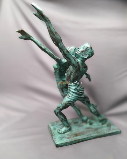 Grace in Motion: The Charm of Dance Couple Décor Idols 16"