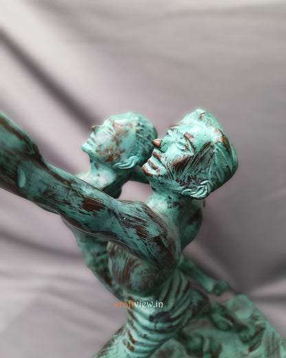 Grace in Motion: The Charm of Dance Couple Décor Idols 16"