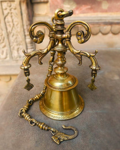 Brass Decorative Bell Wall Ascent
