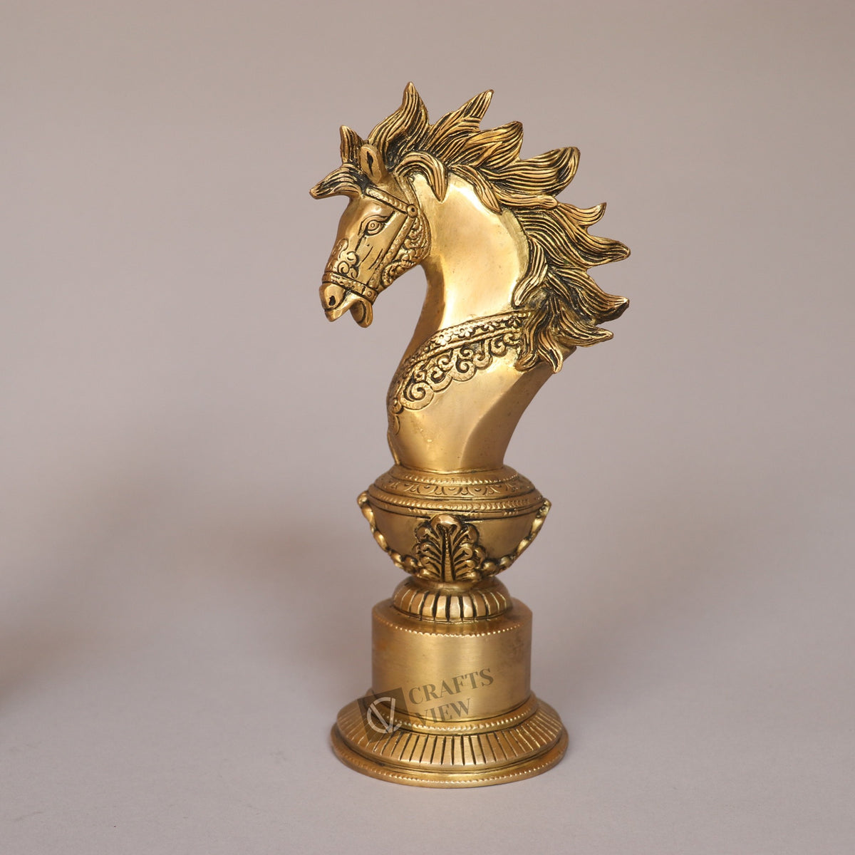 Brass Royal Elegance Chess Piece Finials – Knight, King & Bishop