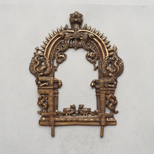 14" Brass Decorative Prabhavali Frame