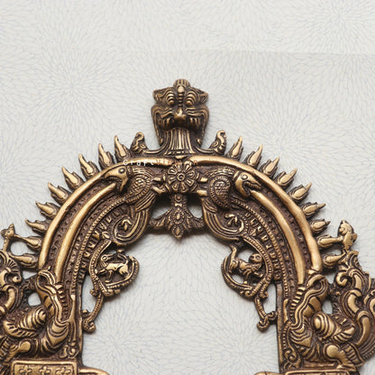 14" Brass Decorative Prabhavali Frame