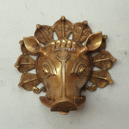 Unique Varaha Mask for Timeless Wall Decoration