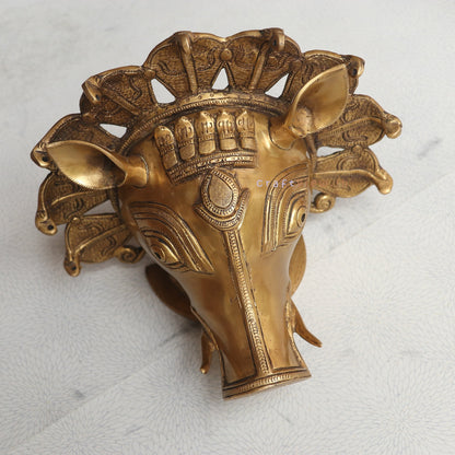 Unique Varaha Mask for Timeless Wall Decoration