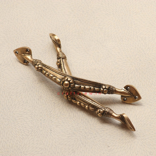 Elegance Brass Decorative Door Handle