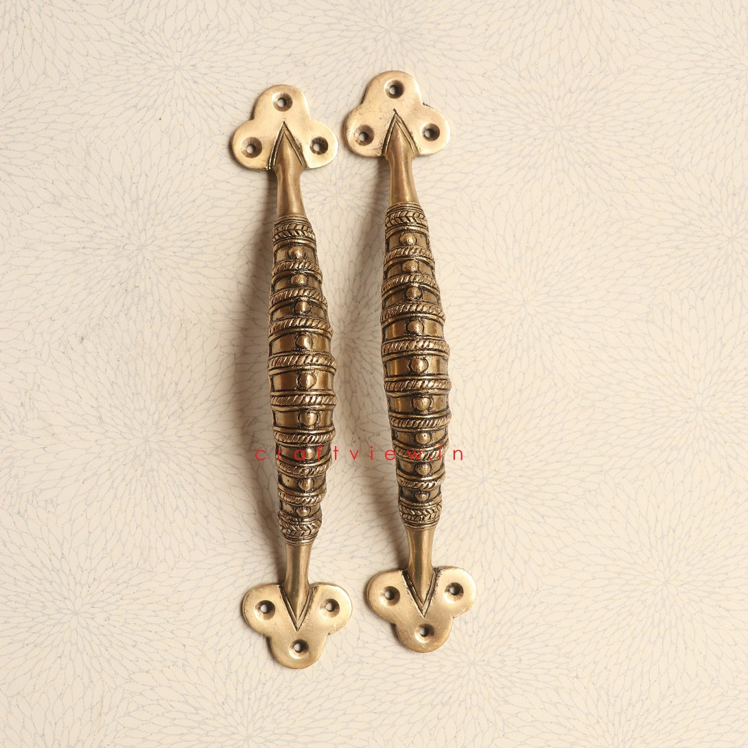 Artistic Brass Decorative Door Handle