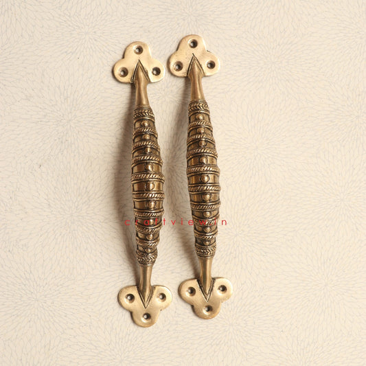 Artistic Brass Decorative Door Handle