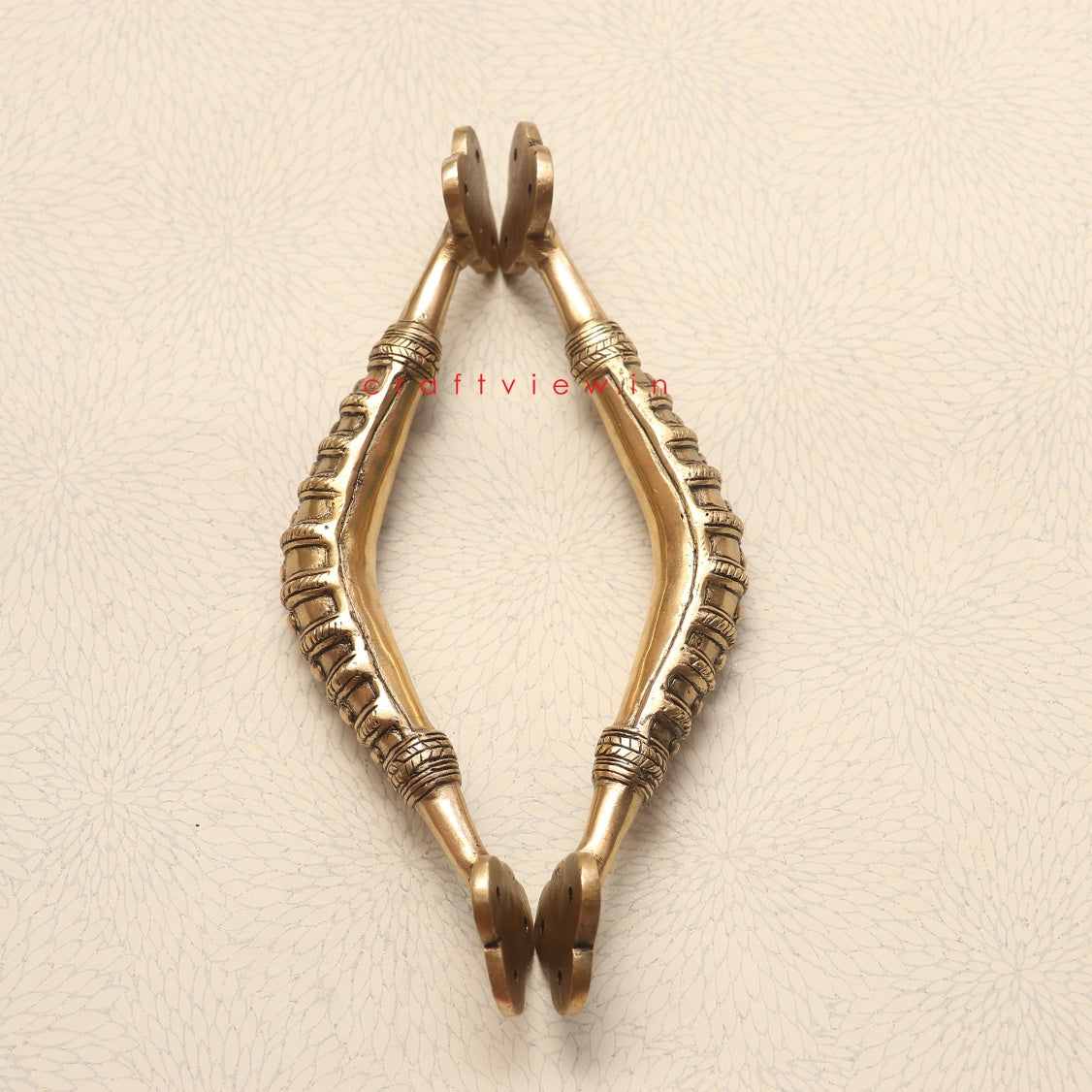 Artistic Brass Decorative Door Handle