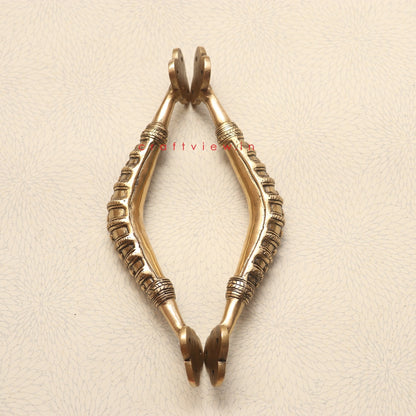 Artistic Brass Decorative Door Handle