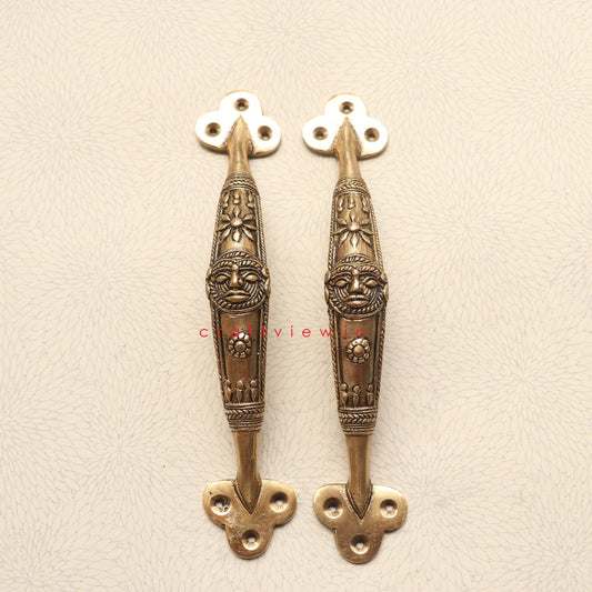 handcrafted  Brass Decorative Door Handle