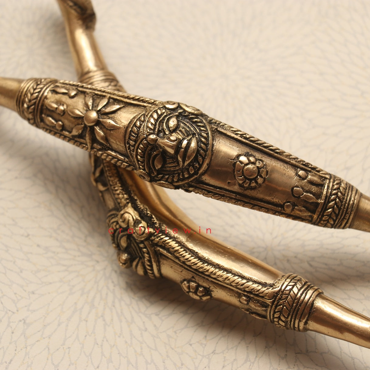 handcrafted  Brass Decorative Door Handle