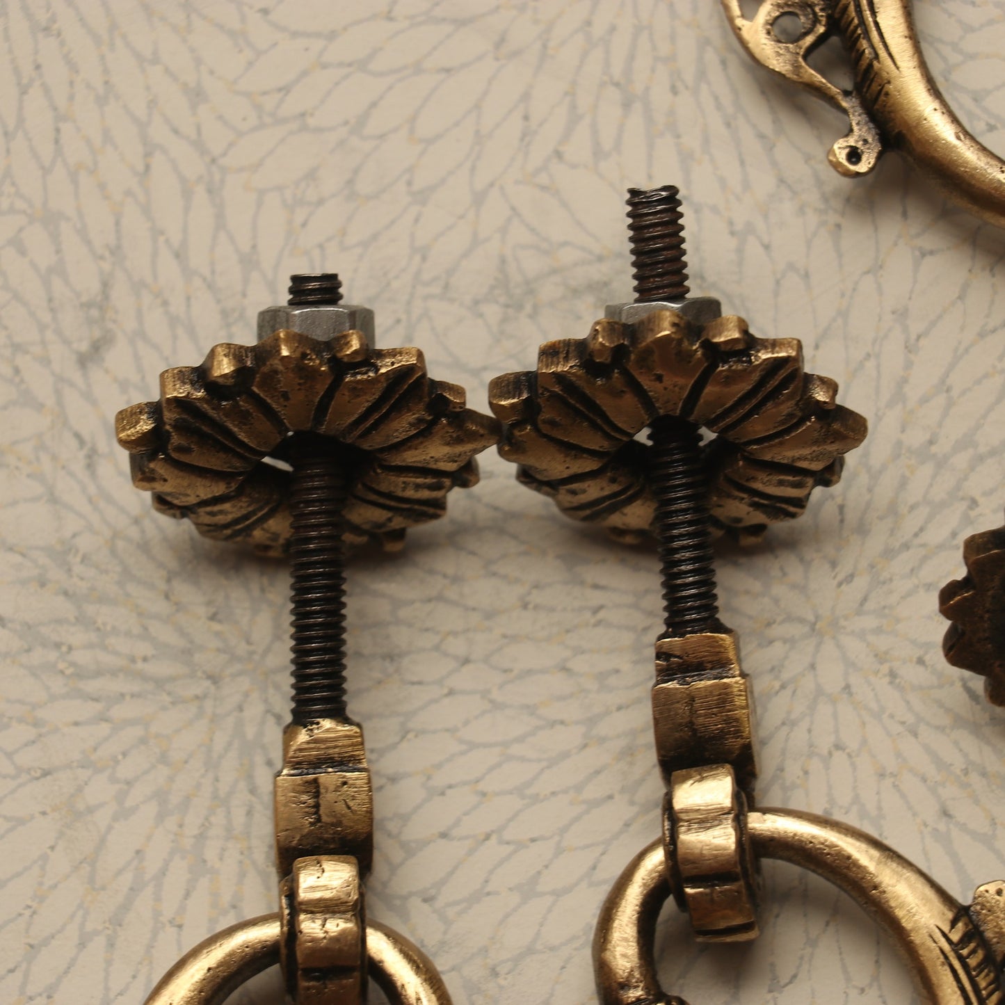 6"Brass Decorative Door Knobs