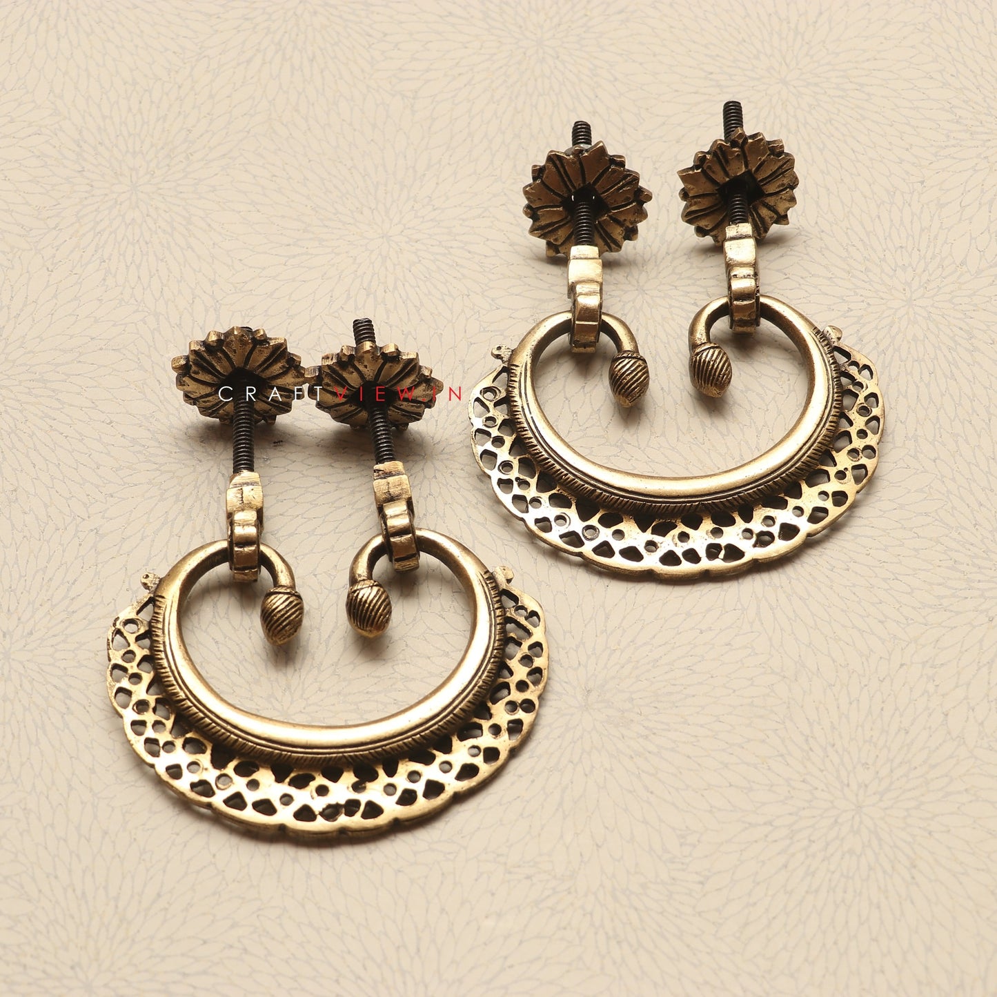 6"Brass Decorative Door Knobs