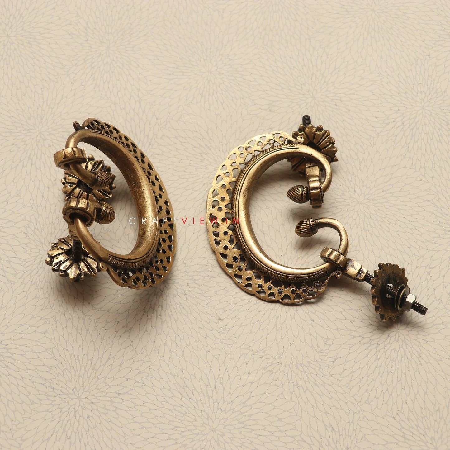 6"Brass Decorative Door Knobs