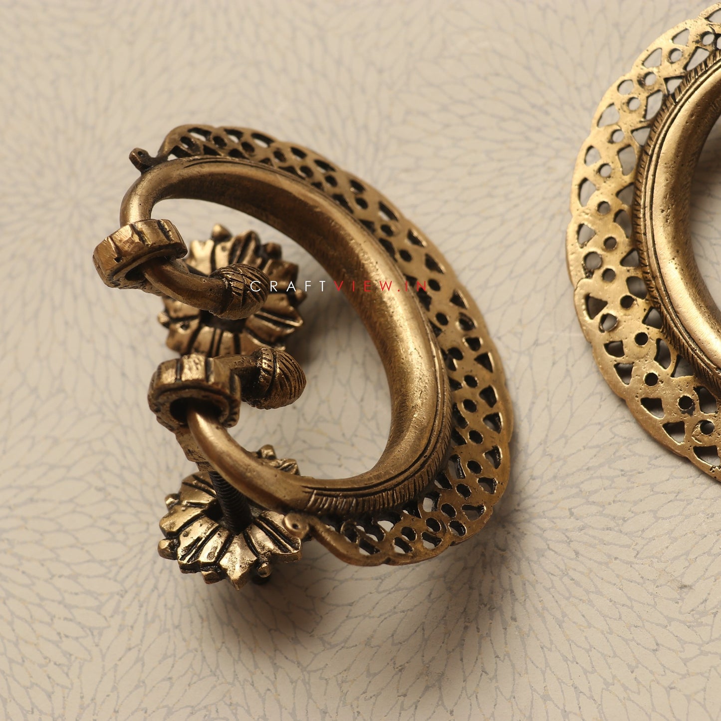 6"Brass Decorative Door Knobs