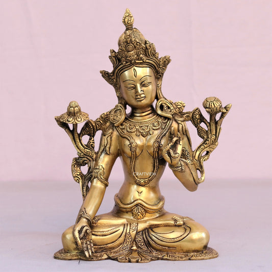 Brass Tara Idol 12" craftsview