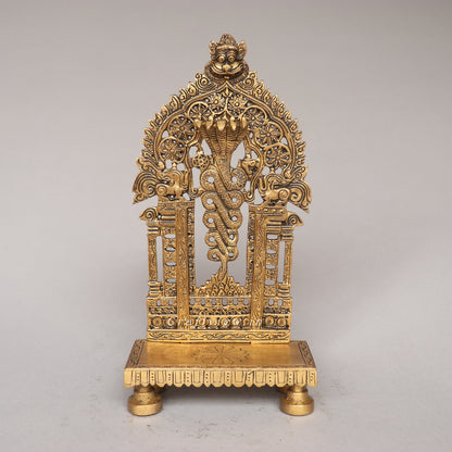 Brass Prabhavali Temple Décor