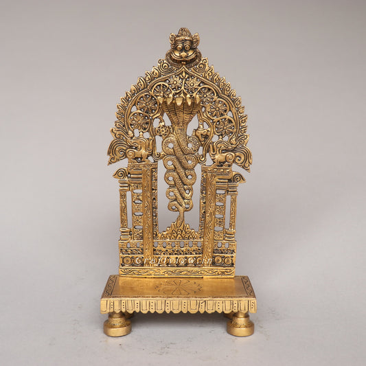 Brass Prabhavali Temple Décor