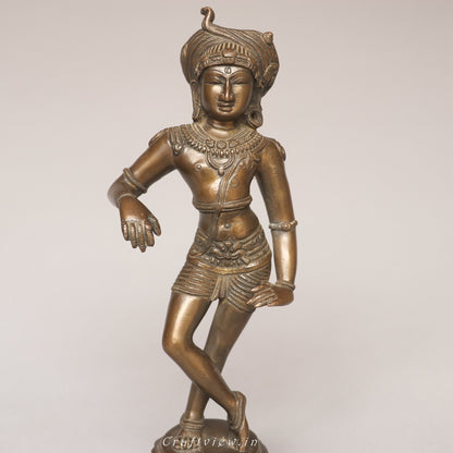 Dakshina Shiva Brass Idol