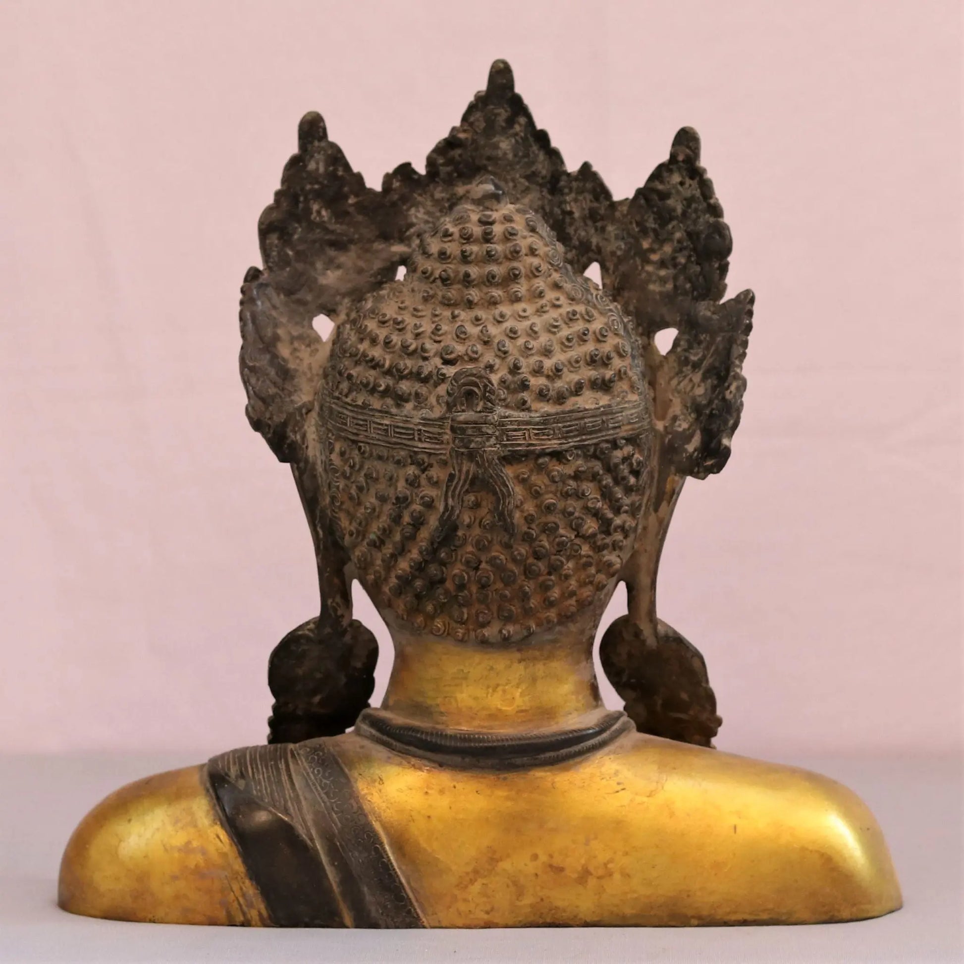 Artistic Crown King Buddha Bust 15" Craftsview