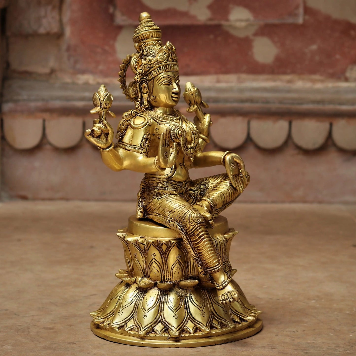 explore the hand picked collection of brass statues and décor