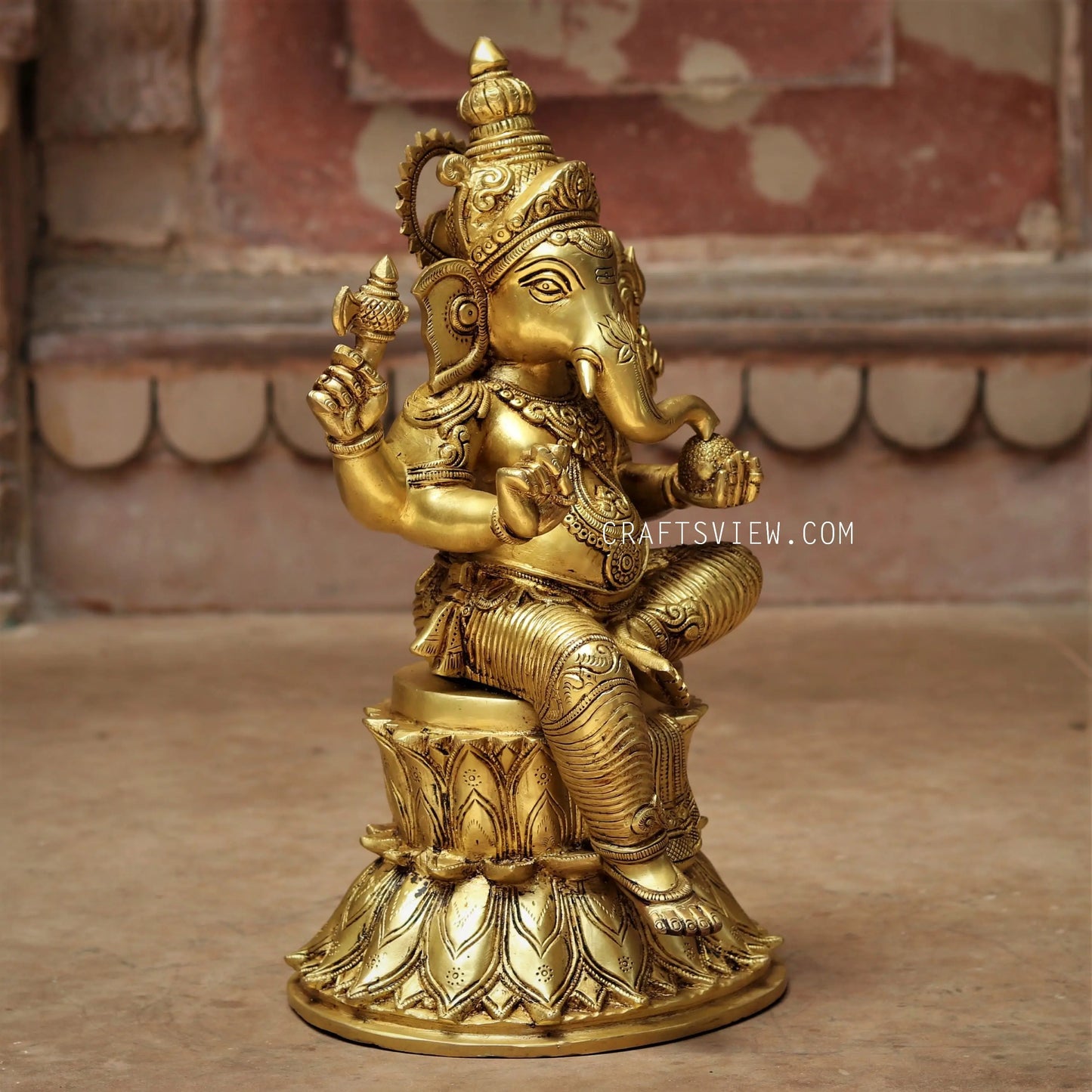 explore the hand picked collection of brass statues and décor