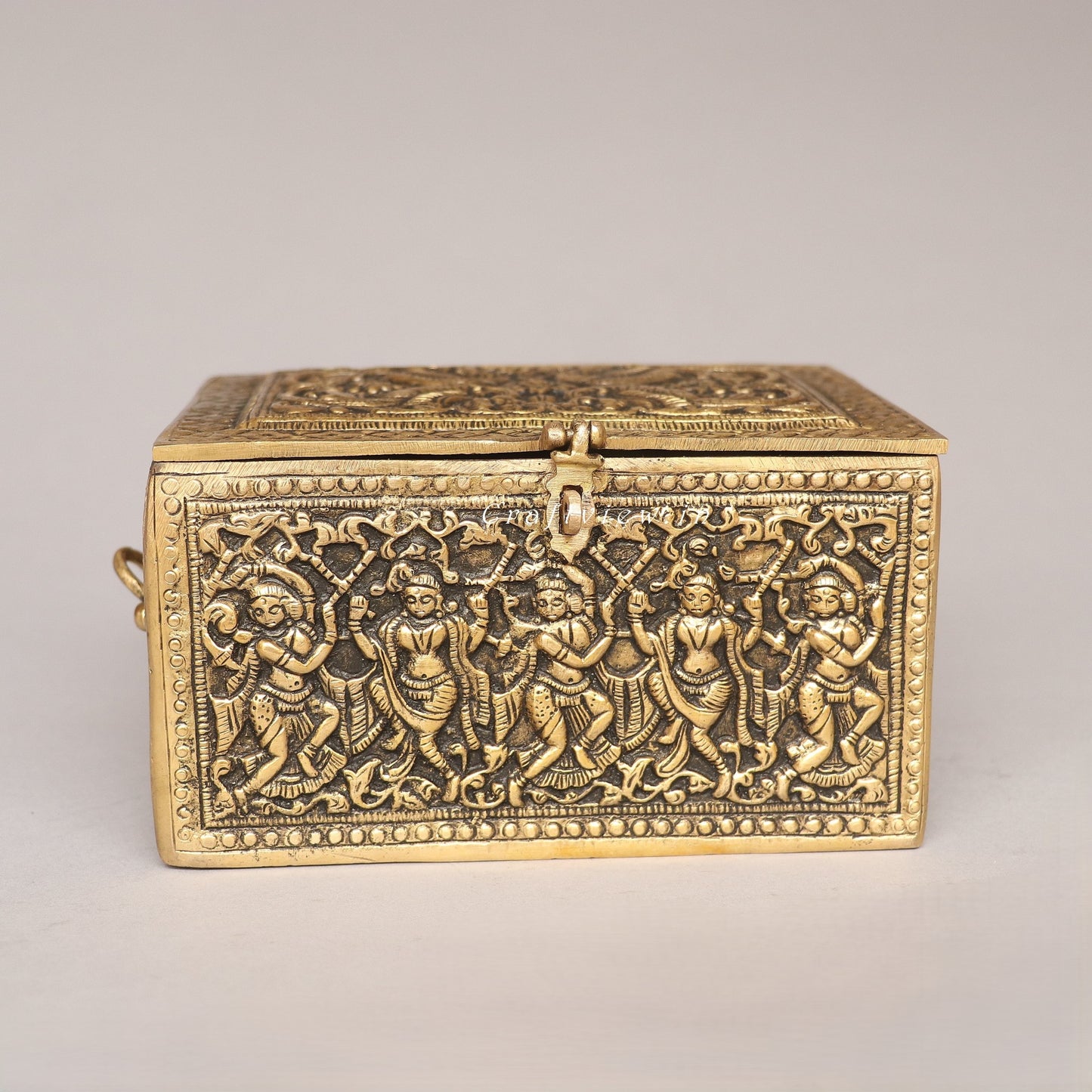 Brass Decorative Jewelry Box A Timeless Décor