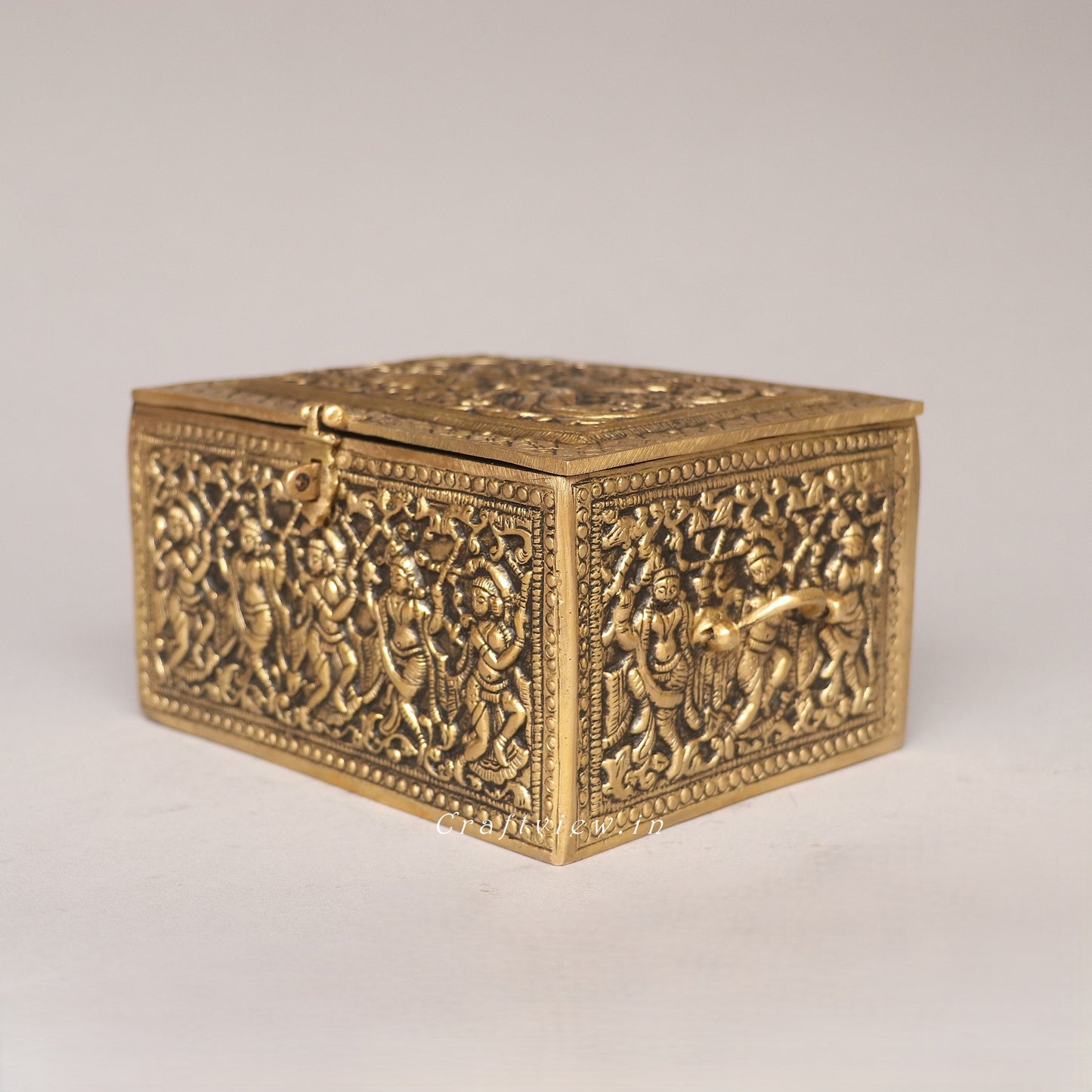 Brass Decorative Jewelry Box A Timeless Décor