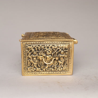 Brass Decorative Jewelry Box A Timeless Décor
