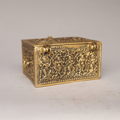 Brass Decorative Jewelry Box A Timeless Décor