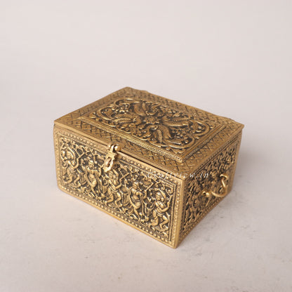 Brass Decorative Jewelry Box A Timeless Décor