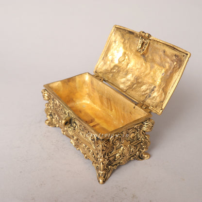 Brass Decorative Jewelry Box: A Timeless Treasure
