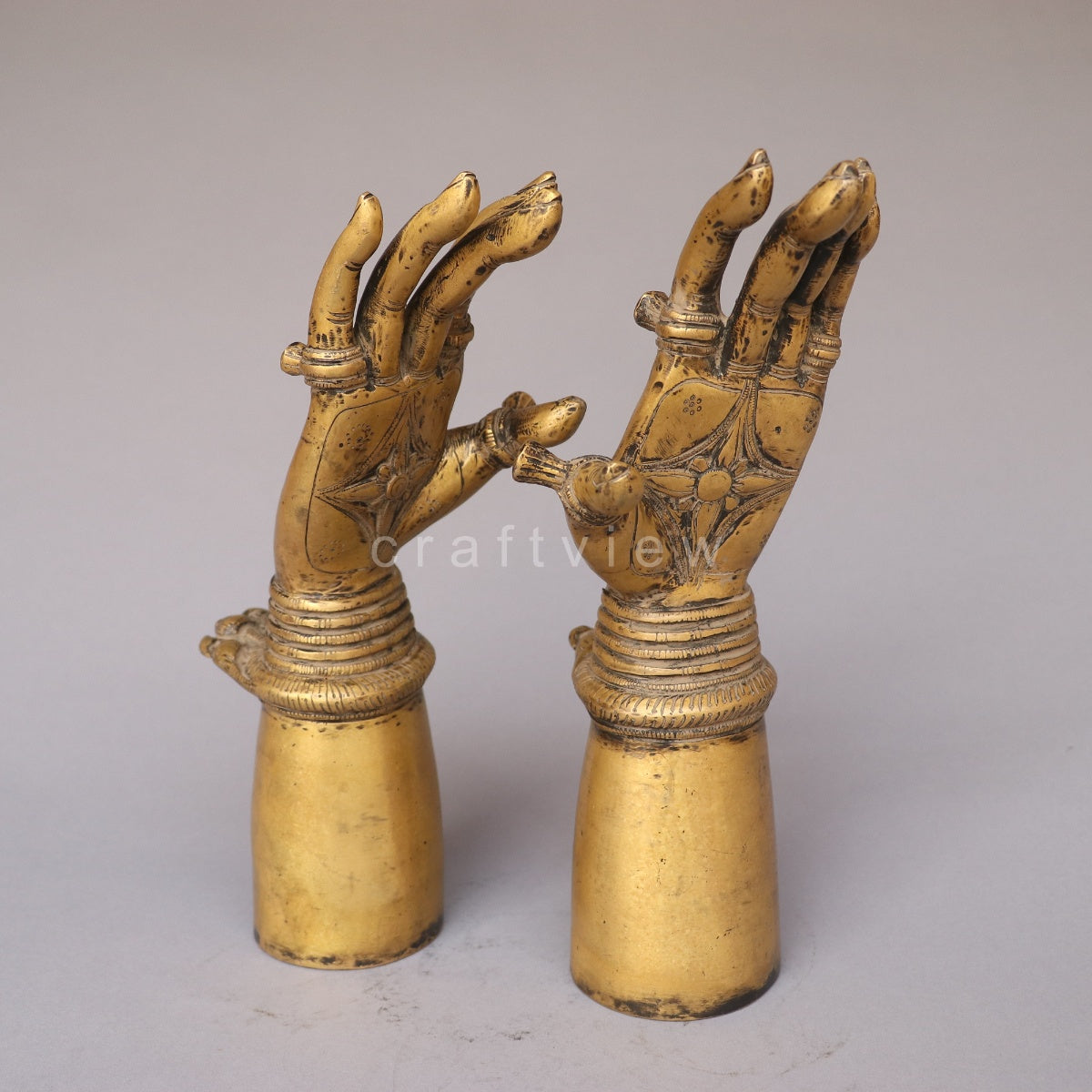 Brass Women Hand | Home Decorative Figurine | Symbolism in Décor