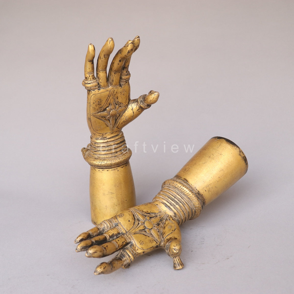 Brass Women Hand | Home Decorative Figurine | Symbolism in Décor