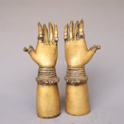Brass Women Hand | Home Decorative Figurine | Symbolism in Décor