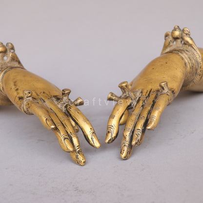 Brass Women Hand | Home Decorative Figurine | Symbolism in Décor