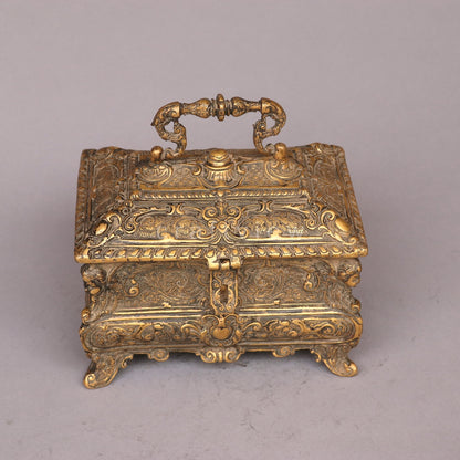 Brass Victorian Decorative Jewelry Box A Timeless Décor